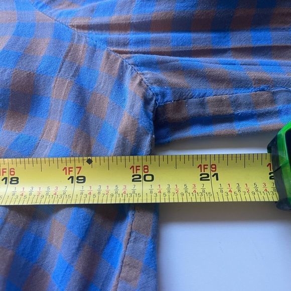 Anthropologie x Holding Horses Devon Popover Semi Sheer. Size 6 - Picture 6 of 12